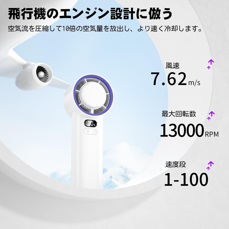 HandFan Handy Fan Cooling Plate (White)