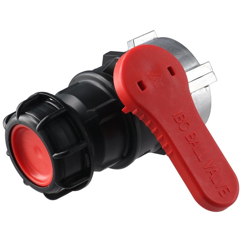 SHUATI 75mm IBC Tote Tank Adapter Ball Valve,Chemical Drum Valve,Tonne