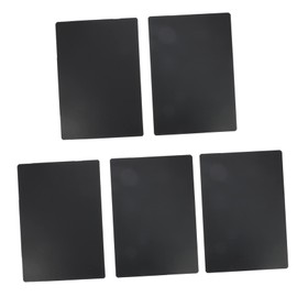 BIUDECO 5pcs Portable Nail Mixing Palette for Salon Makeup Easy to Clean Lightweight Design for Foundation and Eyeliner Mixing