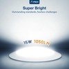 Amico 6 Pack 5/6 Inch LED Disk Lights, Dimmable Flush
