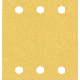 Bosch Accessories 2608901657 Sandpaper for Orbital Sander Grit (Num) 120 (L x W) 107 mm x 115 mm Pack of 50