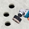 Diamond Hole Saw, 3" Hole Saw for Tiles Granite Marble