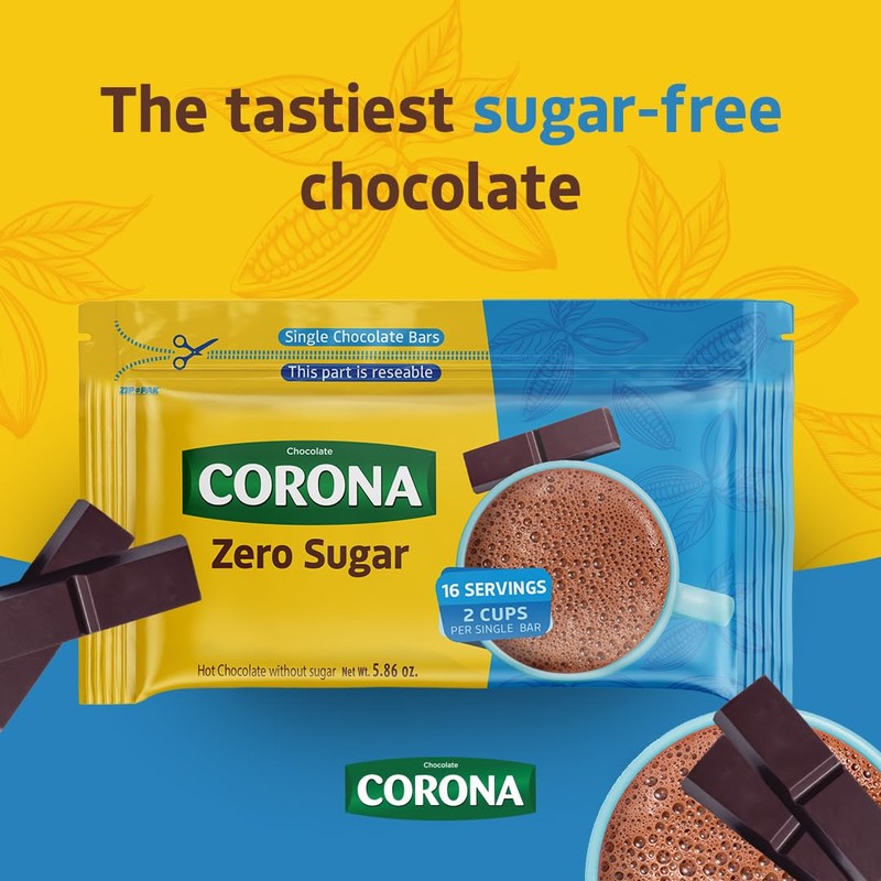 Corona, Zero, Sugar-Free, Tablets, 5.86 Ounces, Pack of 1.