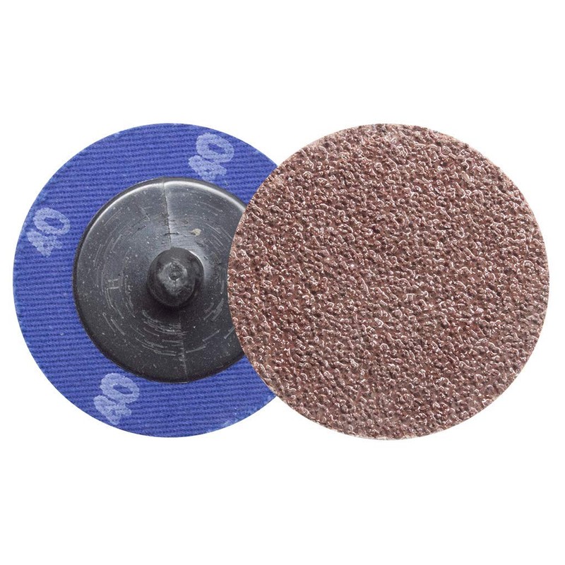 Benchmark Abrasives 2 Inch Sanding Discs Quick Change Aluminum Oxide