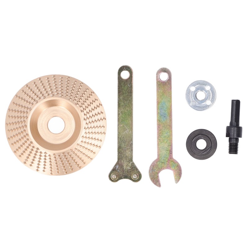 Grinding Shaping Disc Tungsten Carbide 100mm OD 16mm Hole Dia