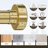 YNL Shower Curtain Rod 34-96 Inches, Non-Slip, Never Rust, No
