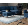 Impress 16-Inch Oscillating Stand Fan, 3-Speeds, Adjustable Height, Tilting Head,