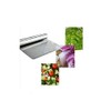 Stainless Steel Food Scraper and Chopper Large Griddle Spatula Kitchen