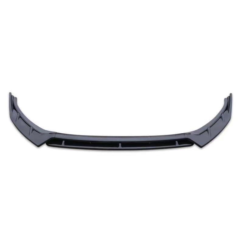 AOKAILI 4PCS Glossy Black PP Front Bumper Body Kit Spoiler