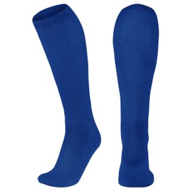 CHAMPRO womens Multi-sport Athletic Compression for Baseball, Softball, Football, and More Multi Sport Socks, Royal, X-Small US