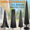Petask Umbrella Covers,Patio Waterproof Market Parasol Covers with Zipper for