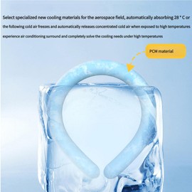 Neck Cooler, Reusable Cooling Neck Wraps, Wearable Neck Cooling Tube For Outdoor Sports And Construction Workers, Hot Weather Gadget