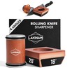Knife Sharpener, Rolling Knife Sharpener Kit With Magnetic Holder, Kitchen