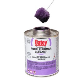 Oatey G30780 PVC Primer, 8800 Series, Purple, 1/4 Pint Can, 1-Pack, 4 oz
