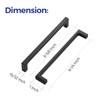 Ravinte 30 Pack Solid 6-1/4 Inch Kitchen Square Cabinet Handles