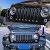 Mearo 7PCS Front Grill Mesh Inserts, Grill Inserts, Clip-on Grille