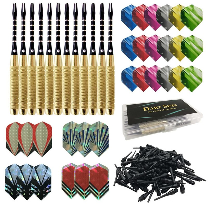 Professional Soft Tip Darts Set with 12 Dart Barrels 30