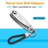 firiKer Nail Clipper Set,Premium Stainless Steel Fingernail and Toenail Clipper