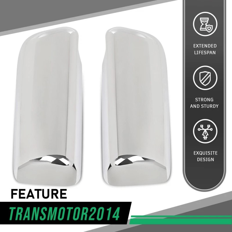 transmotor2014 Fit For 2013-2023 Peterbilt 579 Door Mirror Cover Caps