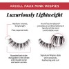 Ardell False Lashes Faux Mink Wispies Paquete múltiple, 4 pares