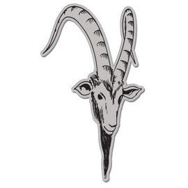 GT Graphics Goat - 3" Vinyl Sticker - for Car Laptop I-Pad Phone Helmet Hard Hat - Waterproof Decal