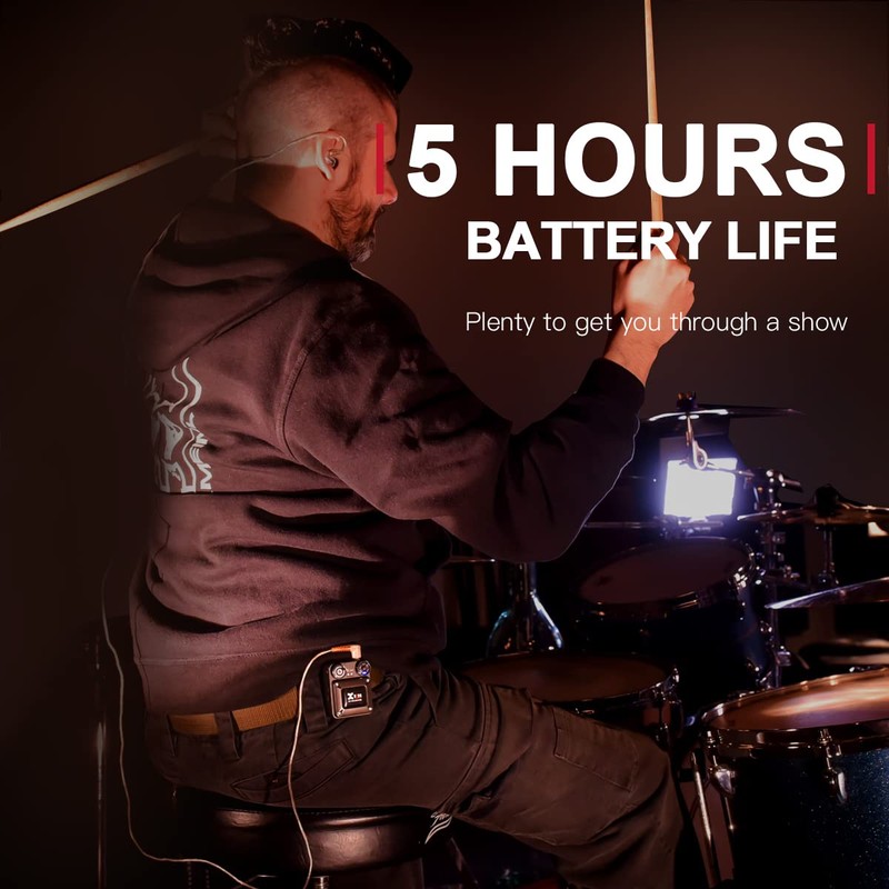 Xvive U4R Wireless in-Ear Monitor System Set with Single Receiver