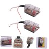Mipcase 2Pcs Car Audio Converter Transparent High to Low Speaker