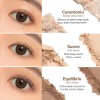 Unleashia Paleta Ojos Iluminada N°2 All Of Brown 9 Tonos