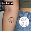 Boldink Semi-permanent tattoos, realistic fake tattoos, last 7-15 days, waterproof
