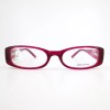 Unbranded KP2002 rsby Raspberry Rectangle Full Rim Kids Eyeglasses 48[]16