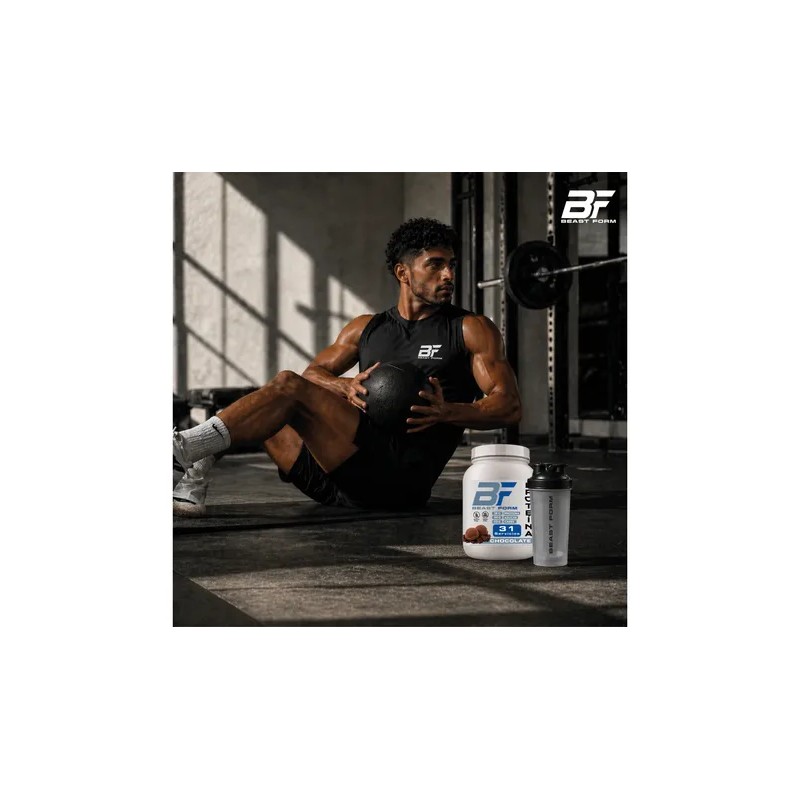 Proteina 100% Whey Hidrolizada Beast Form Suplements 1kg