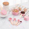 8 Pcs Measuring Cups and Spoons Set, 4 Measuring Cups