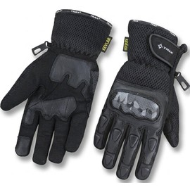 Motorradhandschuhe für Damen und Herren – Atmungsaktive Touchscreen-Handschuhe mit Carbon-Knöchelschutz, rutschfestem Grip für Motocross, BMX, ATV, MTB und Straßenrennen