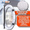 SEAFLO 16.1" x 8.6" Elliptical Oval Porthole Portlight Window -