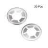 sourcing map Pack of 20 M14 Star Lock Washers 13.5