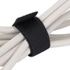 Velcro strap on both sides, Velcro back to back on