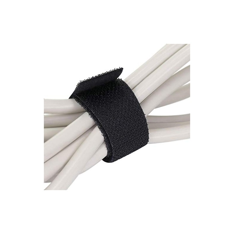 Velcro strap on both sides, Velcro back to back on