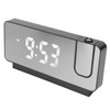 Projection Alarm Clock Time Date Temperature Display 180 Degree Wide