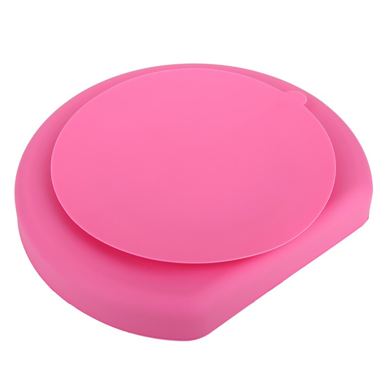 Silicone Divided Toddler Plates DIY Complementary Food Placemat Suction Cup