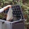 Bin Liners with Carry Handle, Grey, 95% Recycled Material (Grey