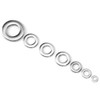 720Pcs Flat Washer Kit 304 Stainless Steel Silver Spring Gasket