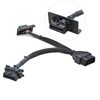 iKKEGOL Underdash OBD2 Splitter Y Cable, 1 Male to 2