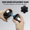 7 Blades Head Shaver Replacement Heads, Universal Fit for Electric