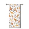 MYSOMY Orange Tabby Cat Kitchen Towels Orange Tabby Cat Gift