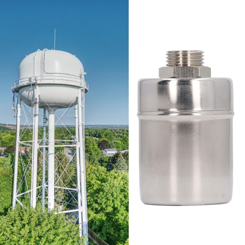 G1/2 DN15 Float Valve 304 Stainless Steel Auto Shut Off