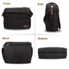 AYES Retro Messenger Bag Shoulder Crossbody Bag Laptop Bag Satchel