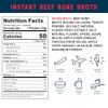 Bare Bones Keto Paleo Friendly Caldo de hueso instantneo en