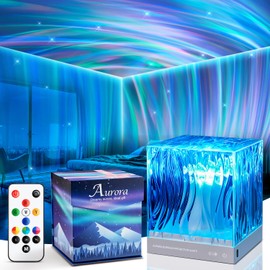 Birthday Gifts for Women Gifts for Teen Boys Girls Northern Lights Projector, 18-Color Teen Girl Gifts Trendy Stuff, Remote Galaxy Projector for Bedroom Night Light for Kids, Cute Room Decor Aesthetic