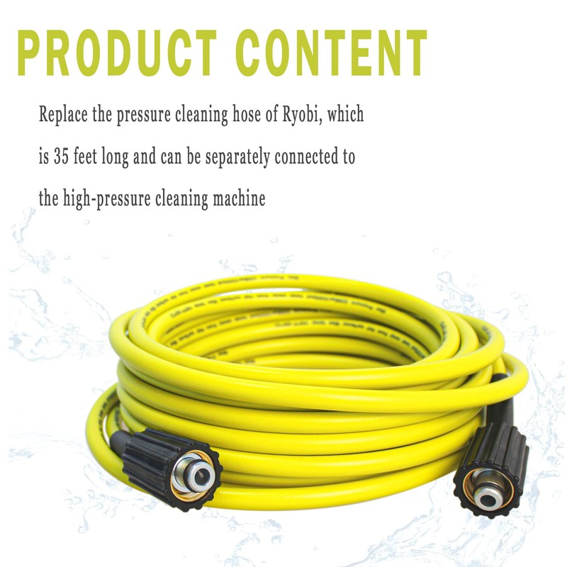 RY31HPH01 Pressure Washer Hose for Ryobi Hose 1/4 in. power