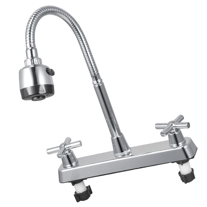 Kitchen Sink Faucet Professional Modern Simple Style Cold Hot Dual